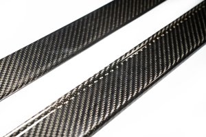 FIAT 500 Door Sills - Carbon Fiber 